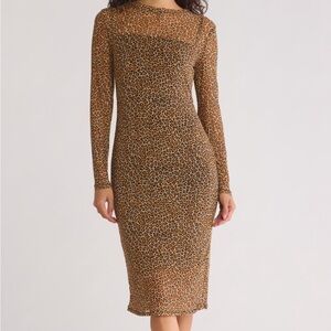 AFRM Cheetah Dress